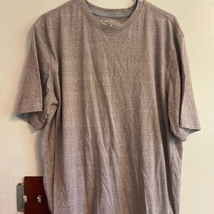 Plain tan T shirt size L